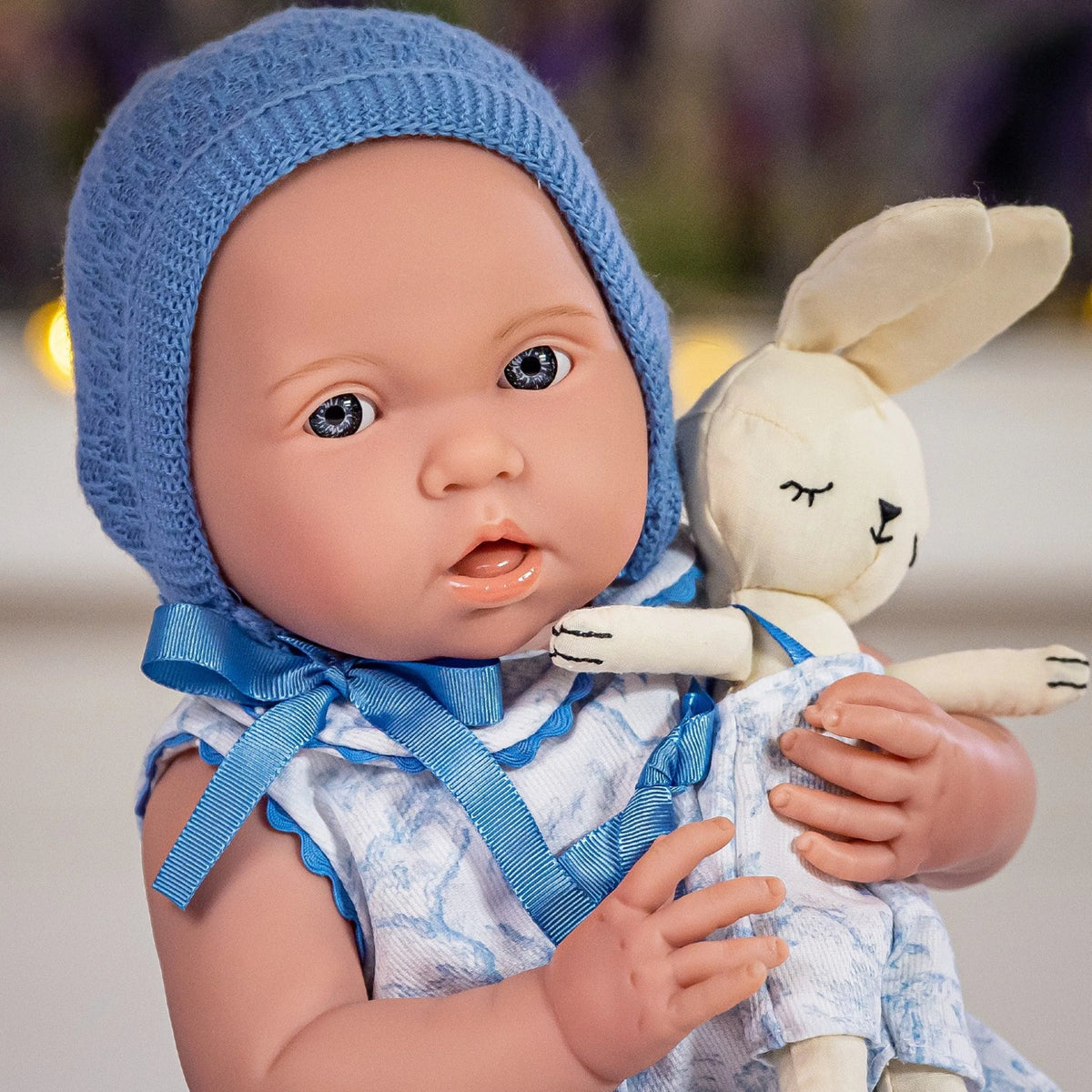 17 in. All-Vinyl Baby Doll Set with Accessories F14543