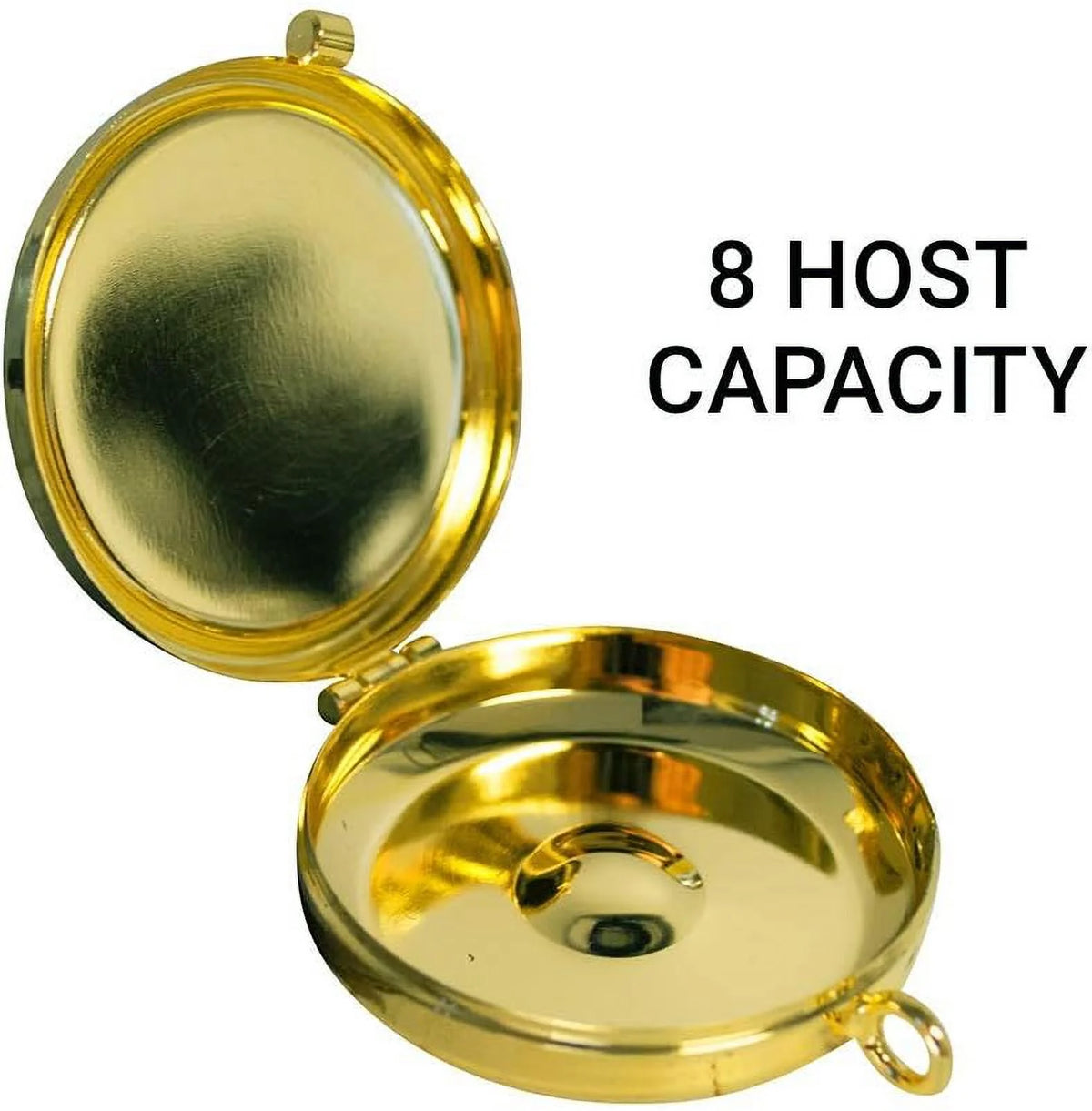2 Sizes Pewter Communion PYX F57323