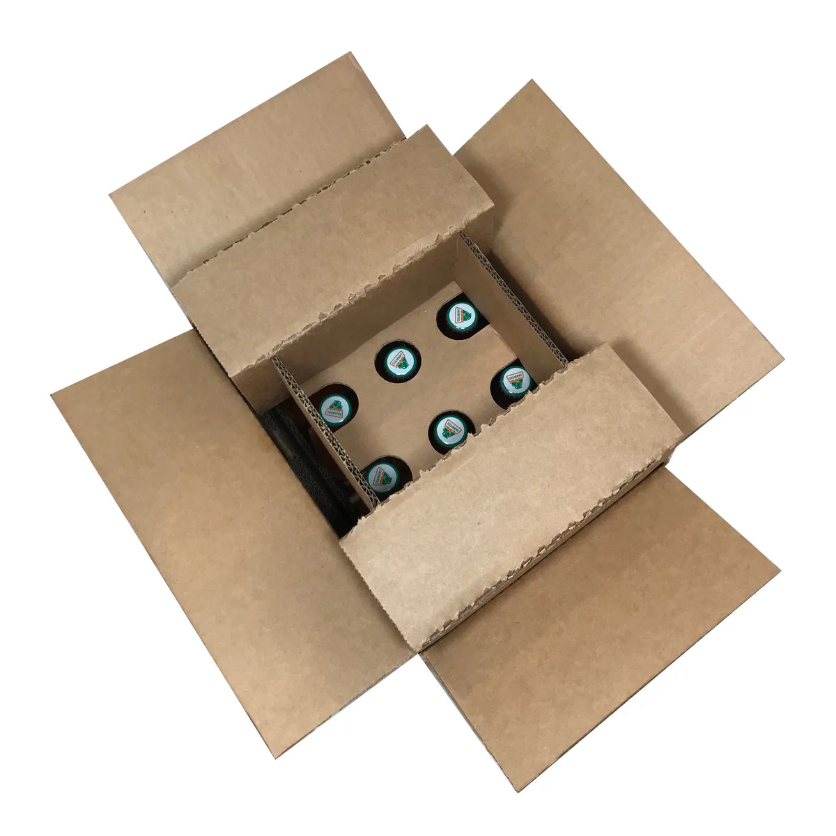 12/12.5 fl. oz. Glass Bottle Case Naturally Flavored Mexican Soda O2591