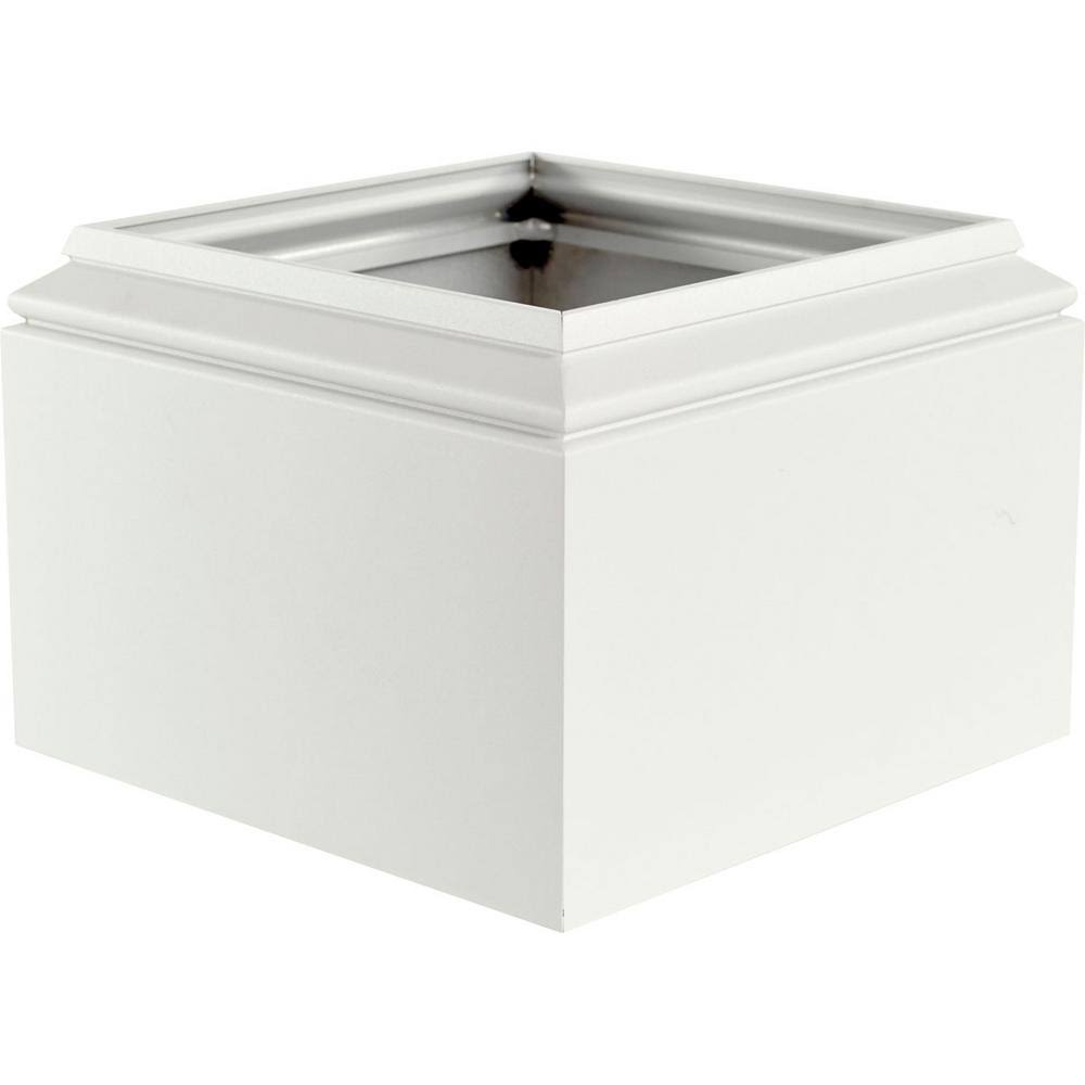 6 in. Aluminum Natchez Capital and Base Z6333