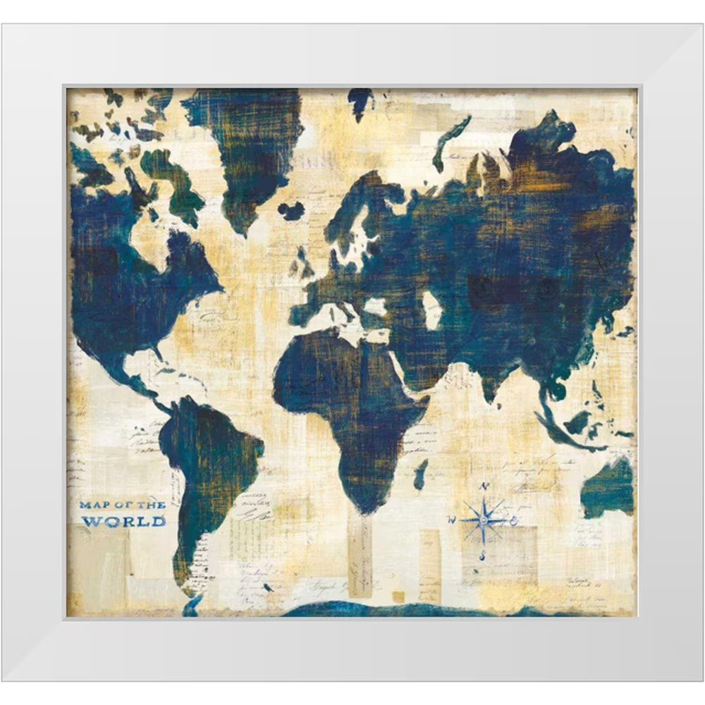 21x20 White Modern Wood Framed Museum Art Print Z790895