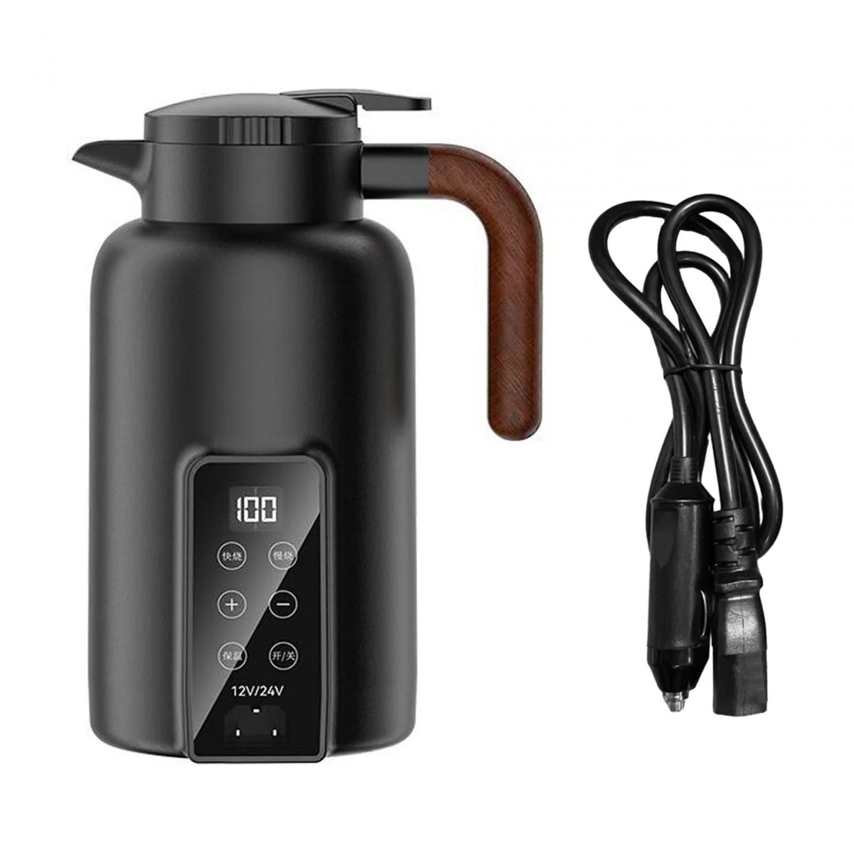 Black Car Heating Cup Electric Kettle Y18863