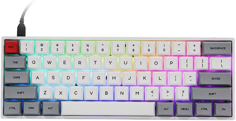 61 Keys Bluetooth Mechanical Keyboard with RGB Backlit Z4315