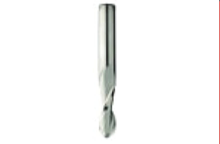 Solid Carbide Upcut Ball Nose Spiral Bit 1/2-Inch Diameter 1/2-Inch Shank M54325