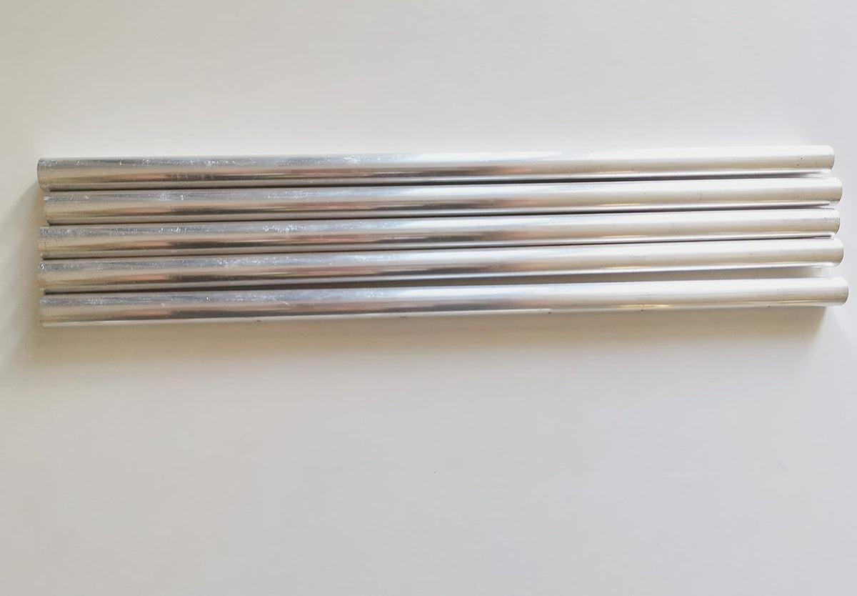5PCS 12mm Outer Diameter 3mm Inner Diameter 300mm Length Seamless Aluminum Tube M668