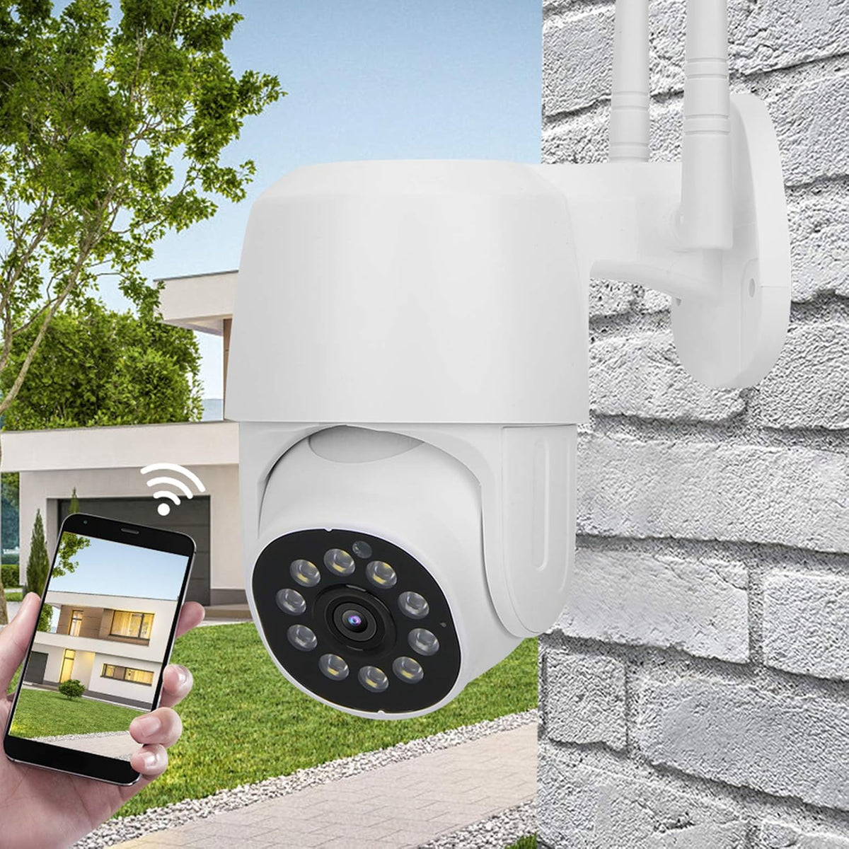 5in TFT Display 1080P PTZ Baby Monitor Camera B361
