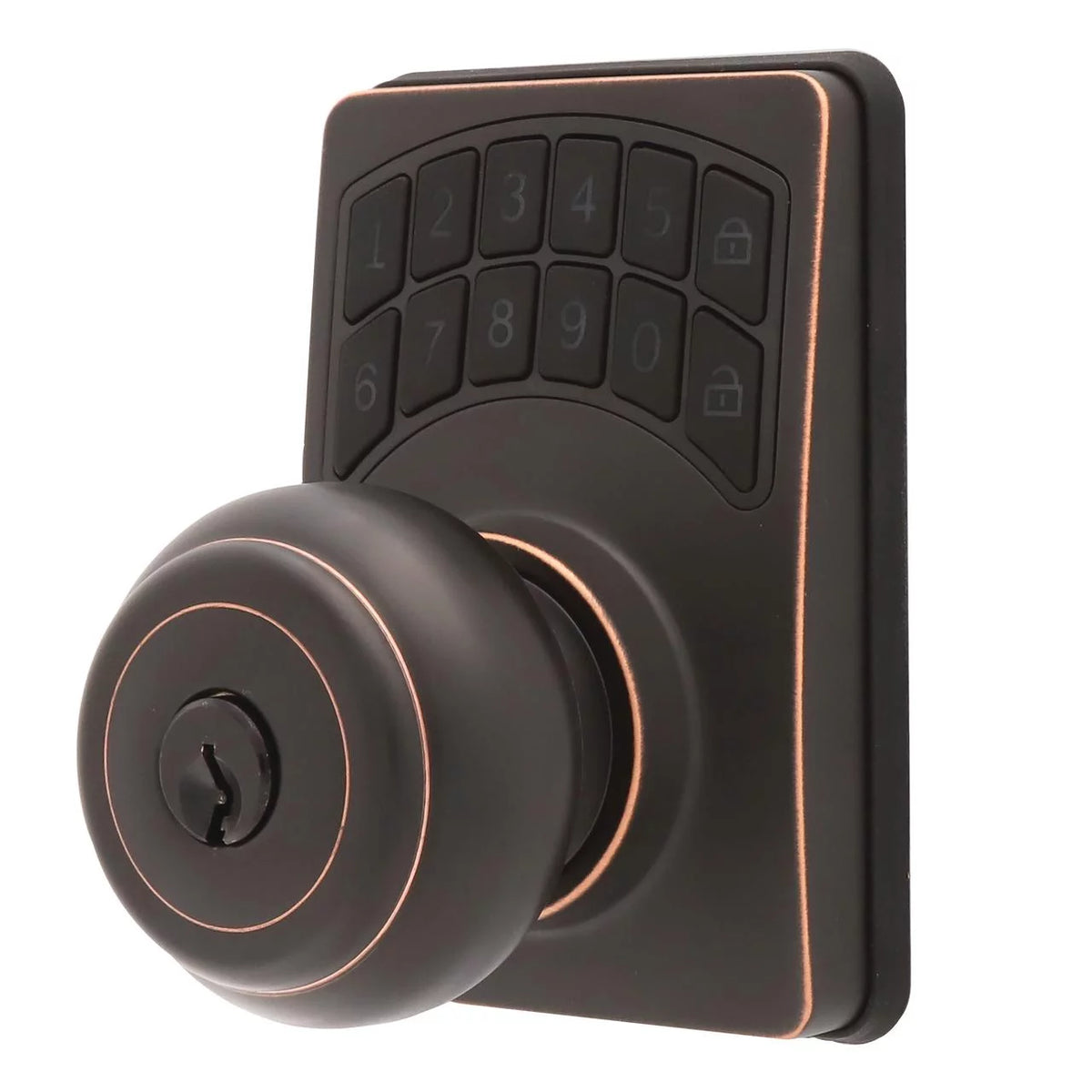 Digital Ball Knob Satin Nickel F477