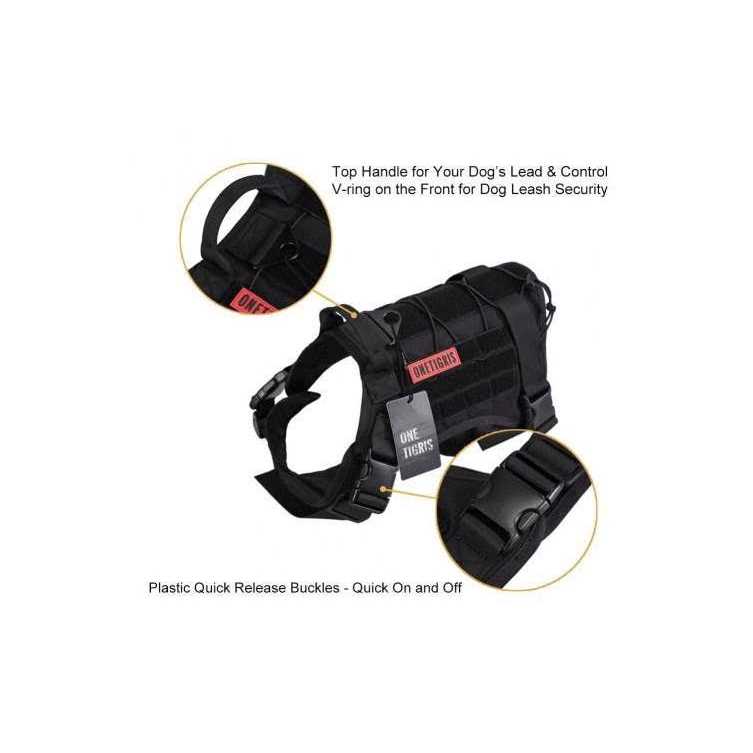 Tactical Dog Harness Y10722