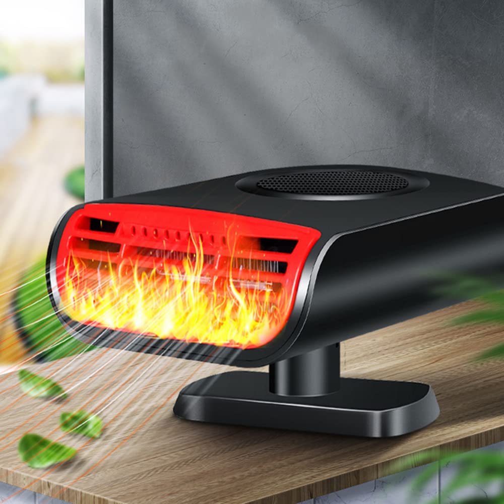 Portable 12V 150W Car Heater Defroster Fan with Cigarette Lighter Plug E2315