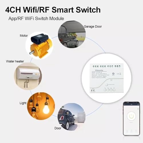 Wireless Smart Switch Relay Module G852