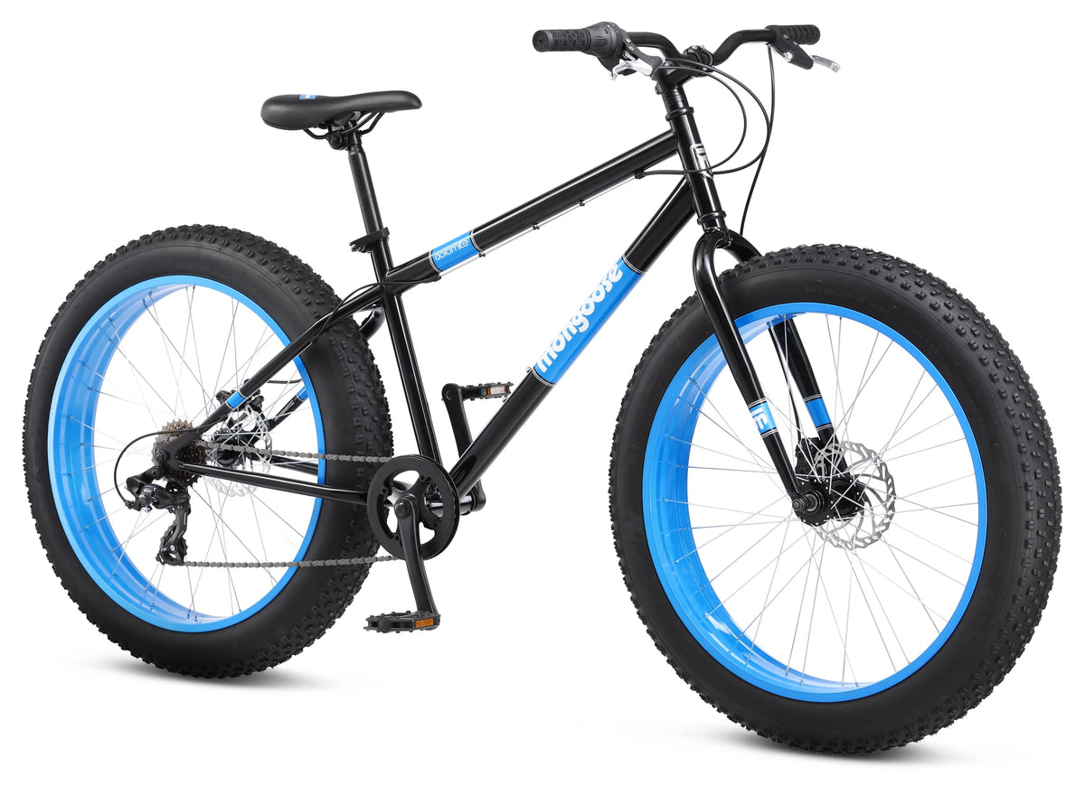 26 Fat Tire Bike 7 Speeds Black J4899