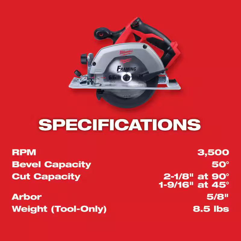 18V Cordless Reciprocating Saw and Circular Saw W38106