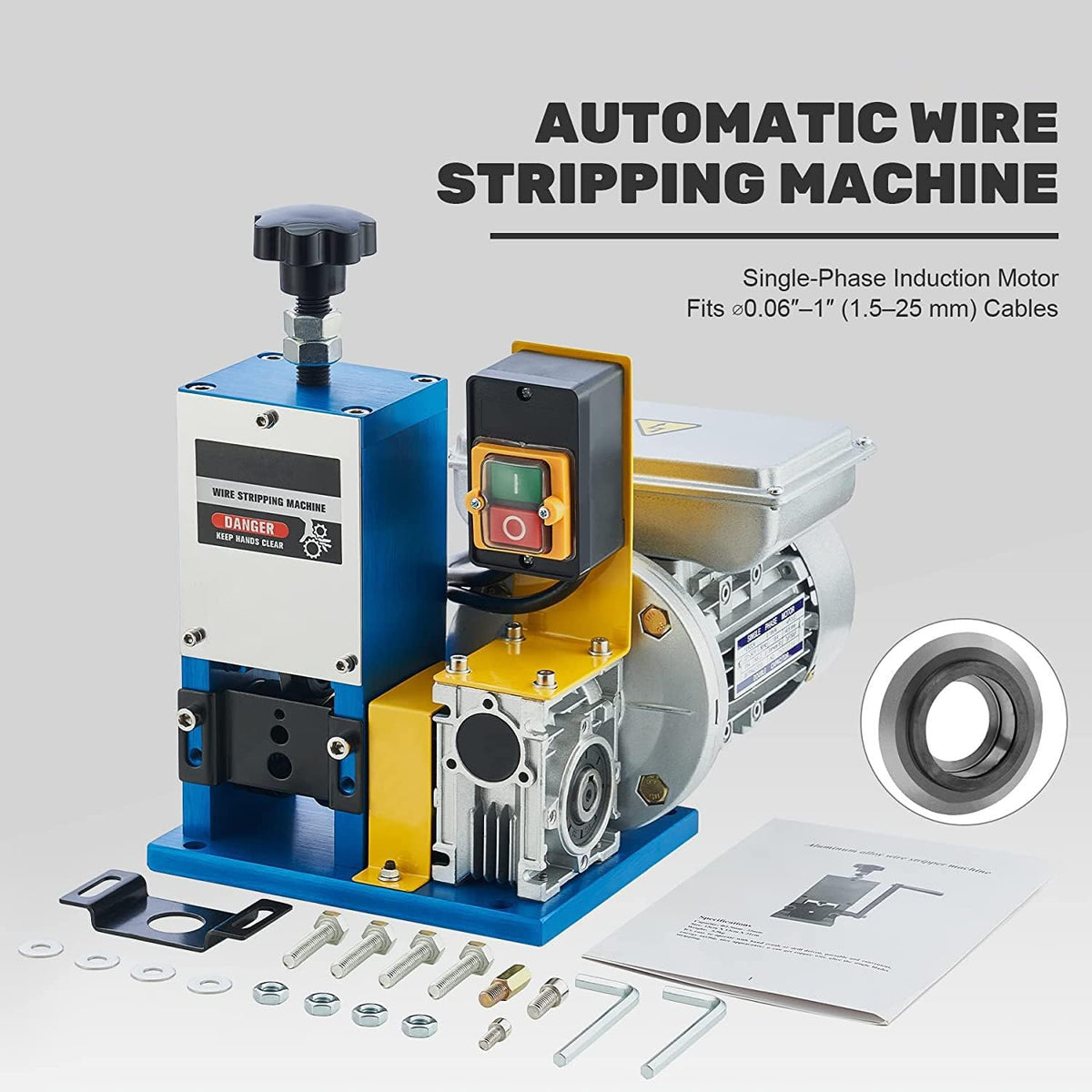 Electric Wire Stripping Machine with Extra Blade O7103