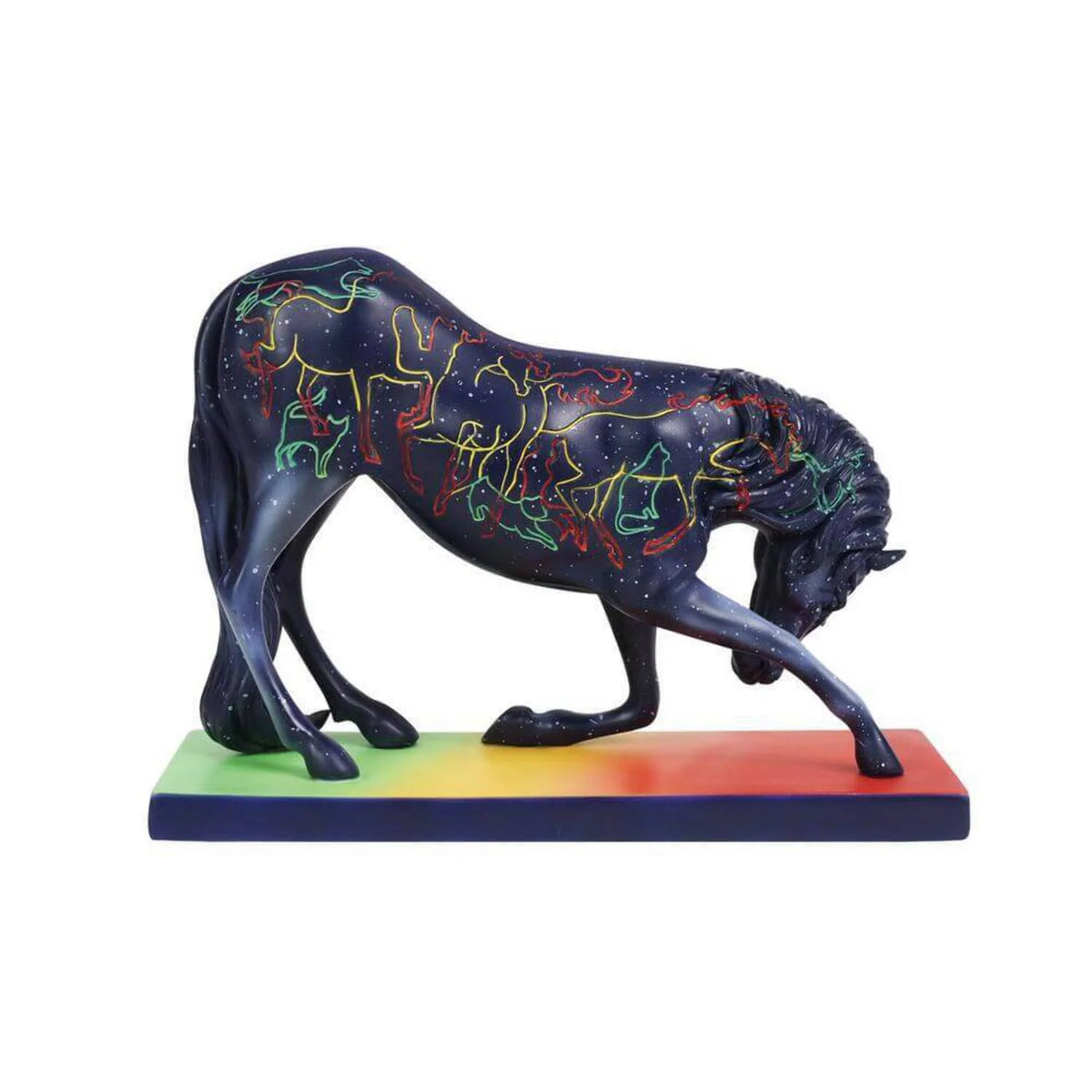 Crossing Rainbow Bridge Figurine 5.5in H P164