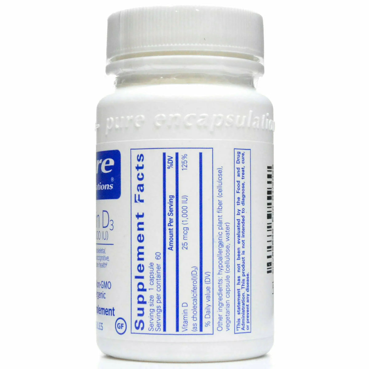 Vitamin D3 1000 IU H1555