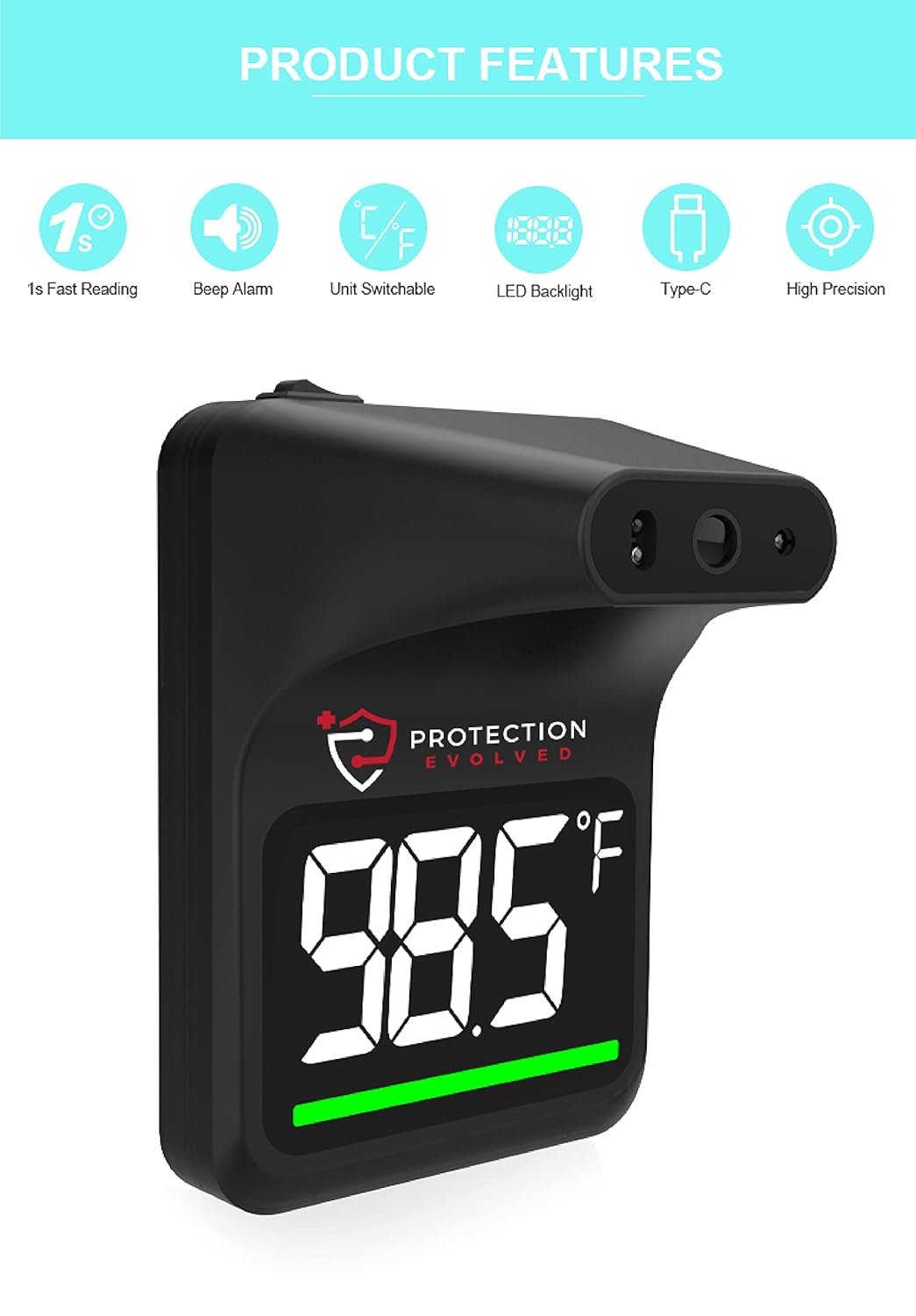 Non-Contact Infrared Thermometer Pack of 2 T87841