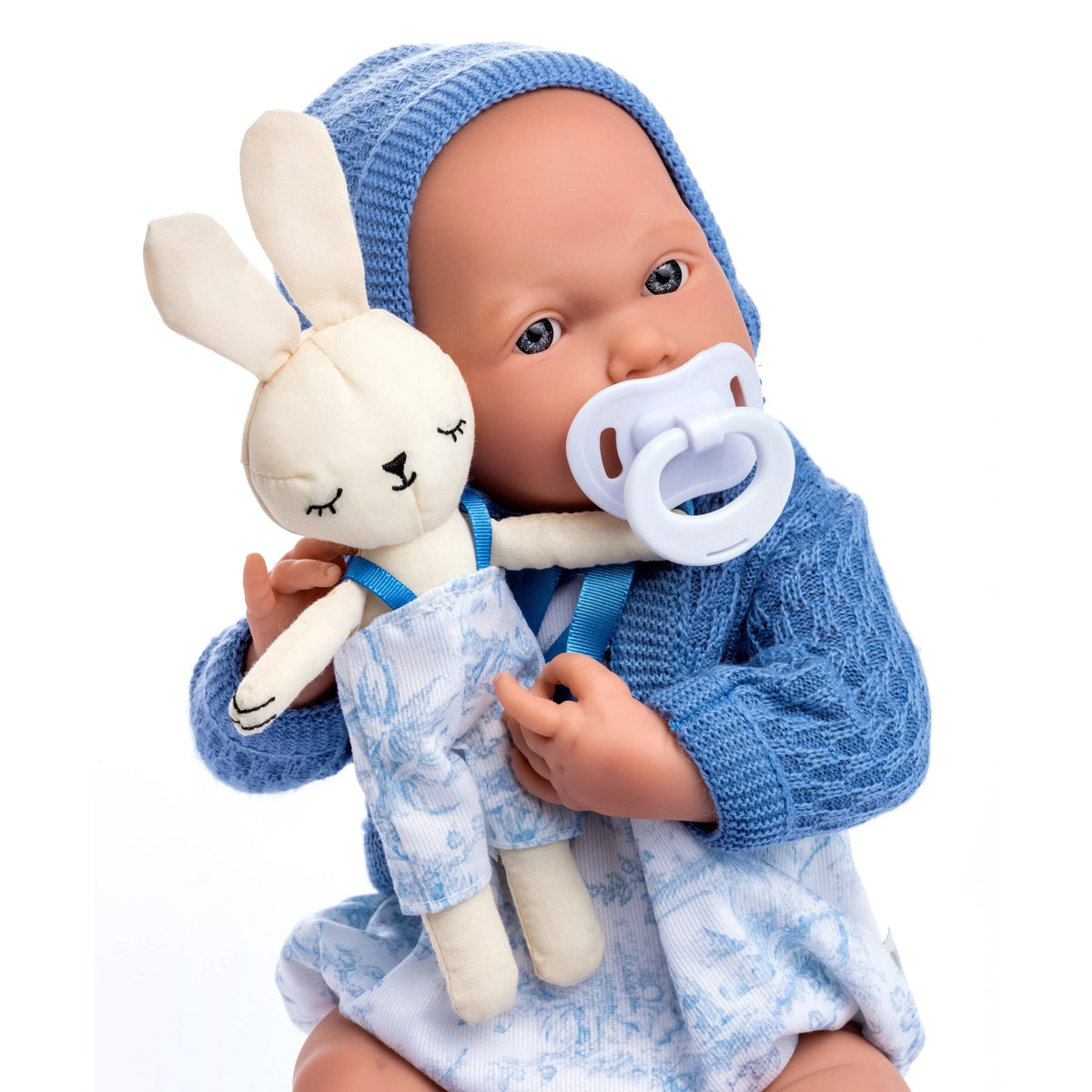 17 in. All-Vinyl Baby Doll Set with Accessories F14543