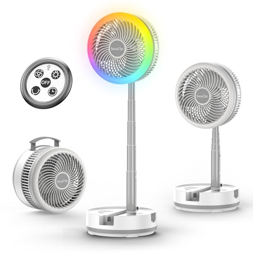 8" Portable Fan Battery Operated Foldable Fan H643828