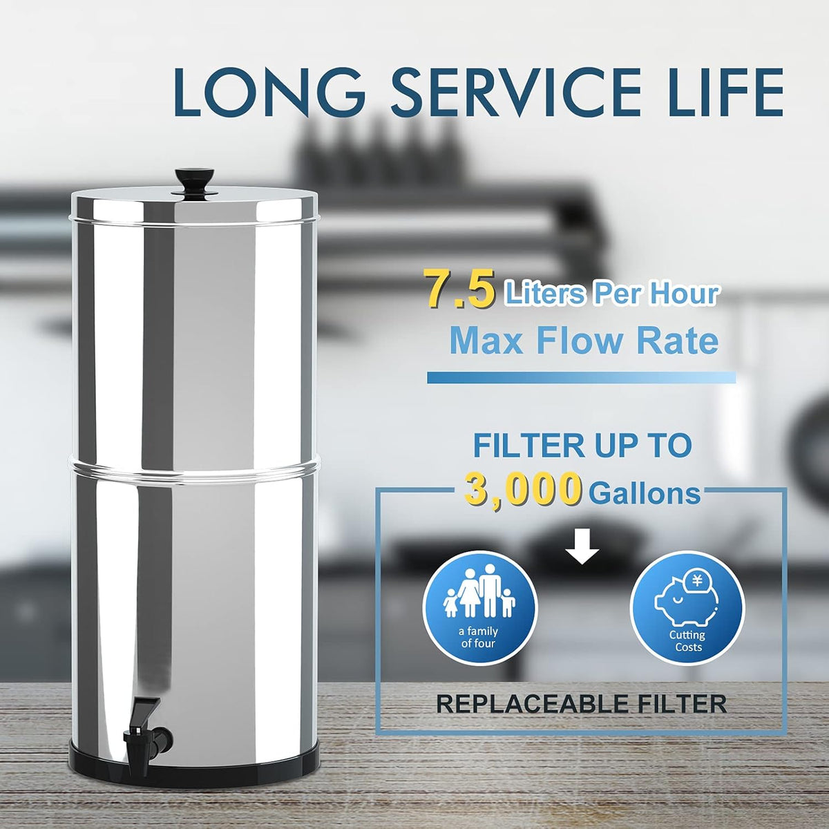 Black Purification Elements Water Purifier Replacement Filters F810420