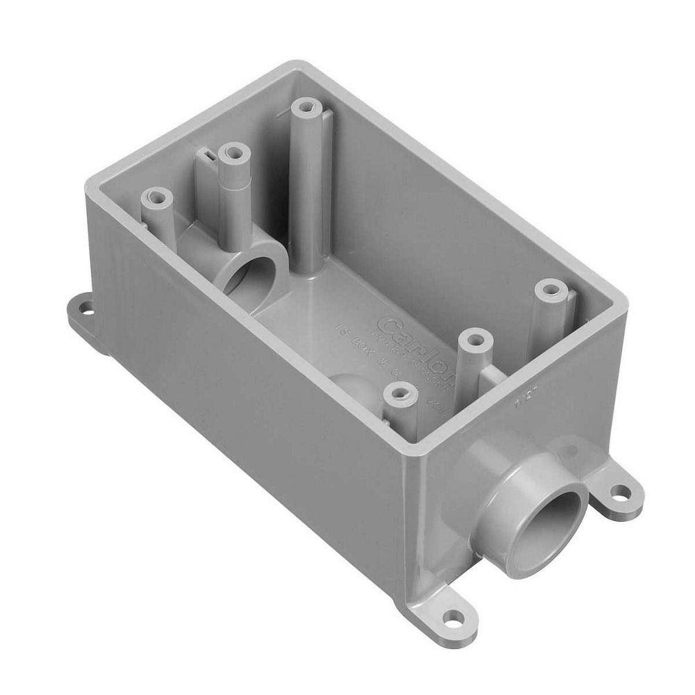 1-Gang PVC FSC Box Y1671