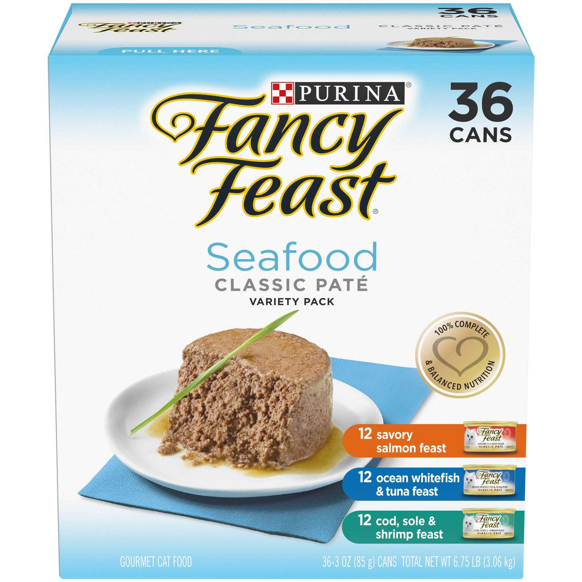Grain-Free Wet Cat Food Variety Pack Z4858