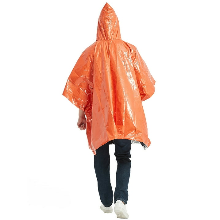 Thermal Poncho Raincoat with Sleeping Bag and Tent Shelter X8614