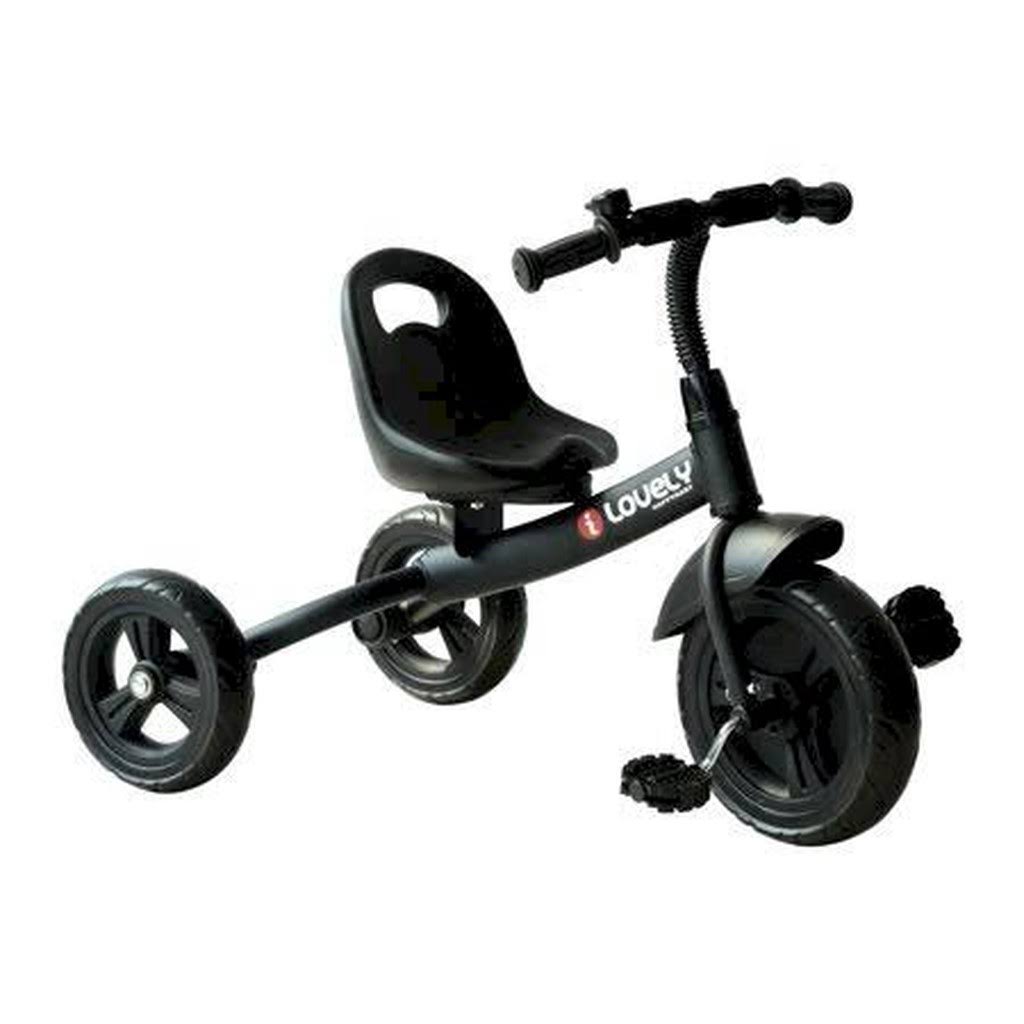 Black 3-Wheel Toddler Tricycle with Bell D45037