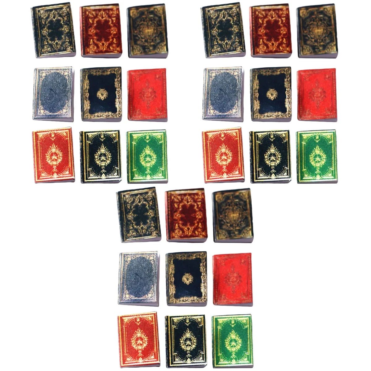 27 pcs Dollhouse Miniature Books Toys J2161