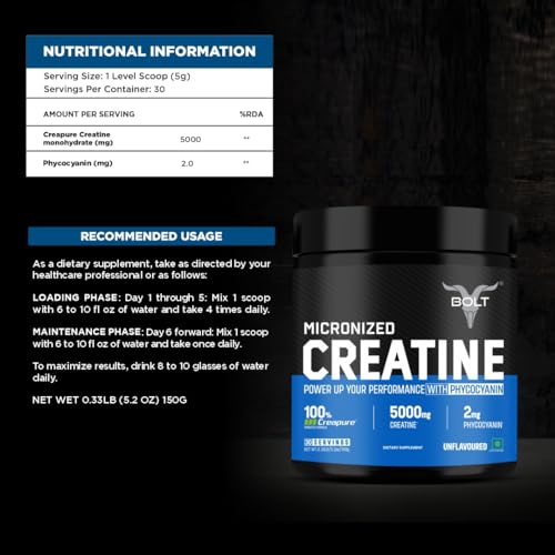 Creatine Monohydrate, 210gm, 30 Servings, Orange Tangy J520940
