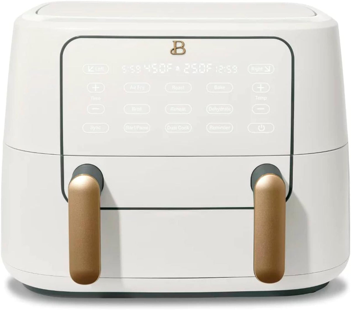 9QT TriZone Air Fryer White Icing T989