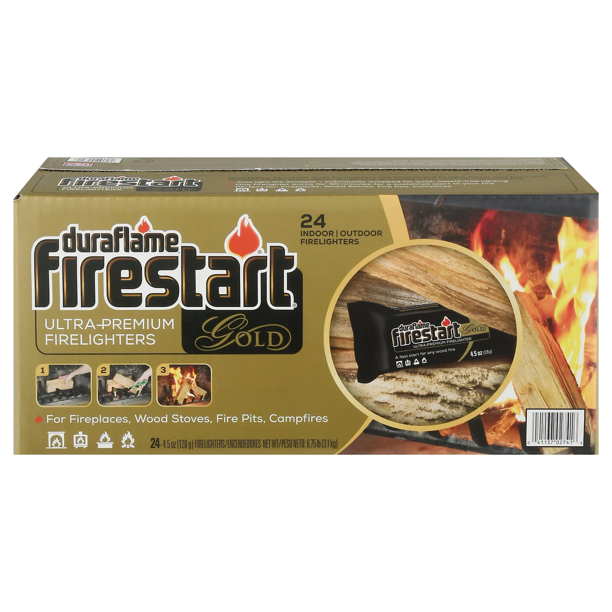 4.5 oz Fire Starters 24-Pk W347681