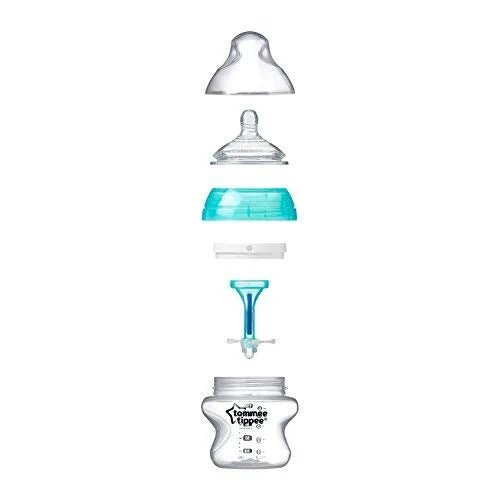 Anti-Colic Baby Bottles with Breast-Like Nipple (5oz, 3 Count) F548
