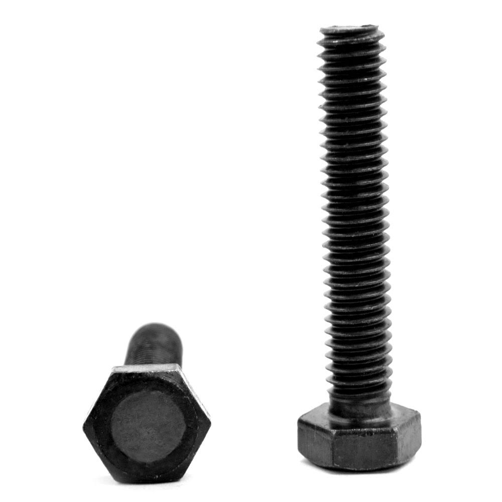 Coarse Thread Grade 5 Hex Bolt Medium Carbon Steel Black Oxide D653754