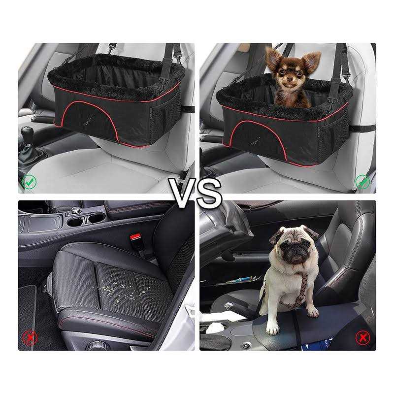 Small Dog Car Seat Center Console S977