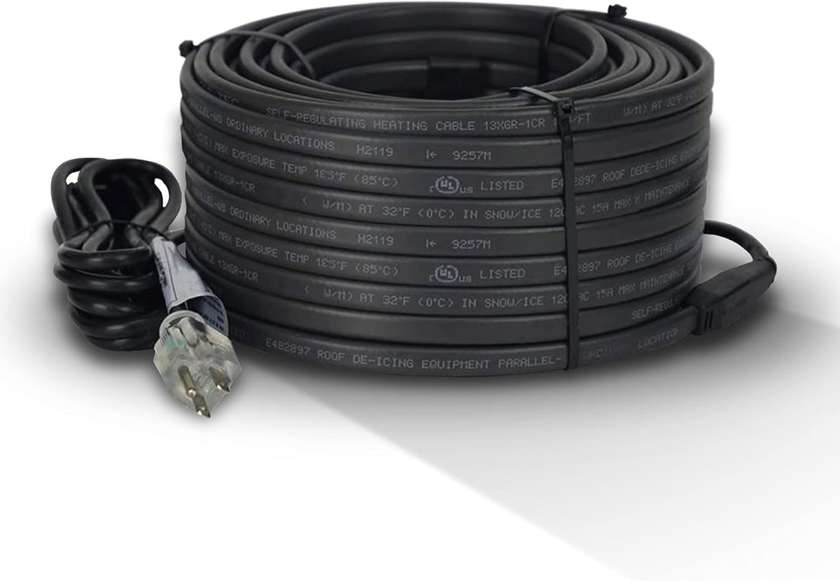 6 Feet Self-Regulating Plug-in Ready Heat Cable Y459