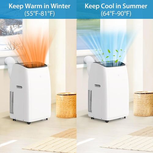 14000 BTUs Inverter Portable Air Conditioner and Heater V8402