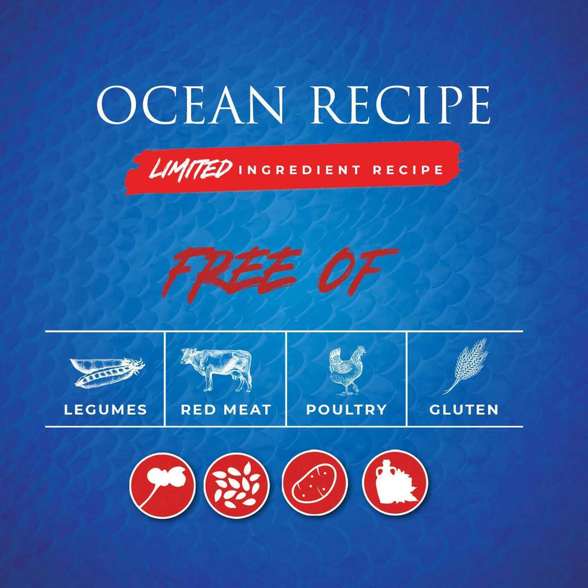 Ocean Recipe Dog Dry Food L995