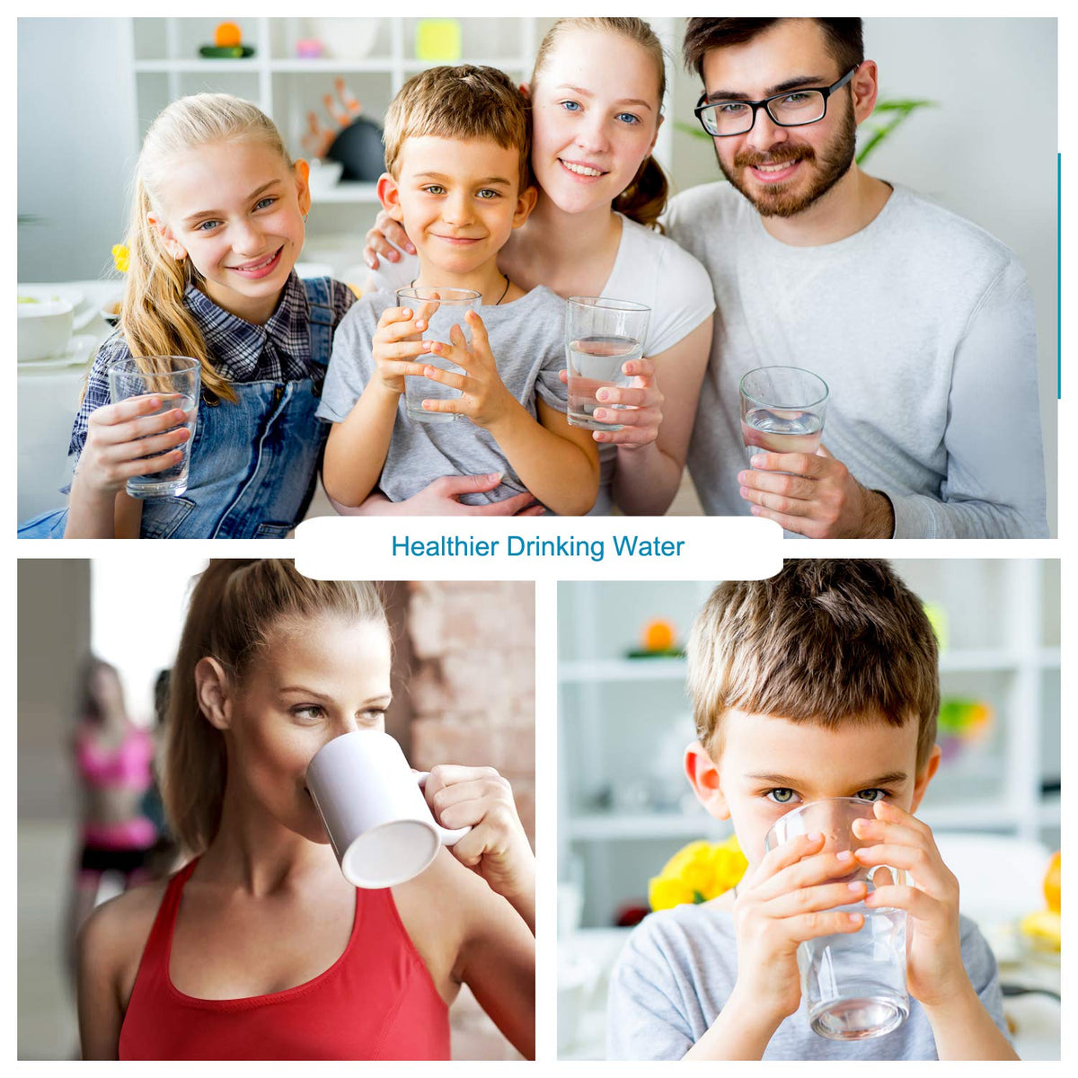 Countertop Carbon Mineral pH Alkaline Water Filter J887059