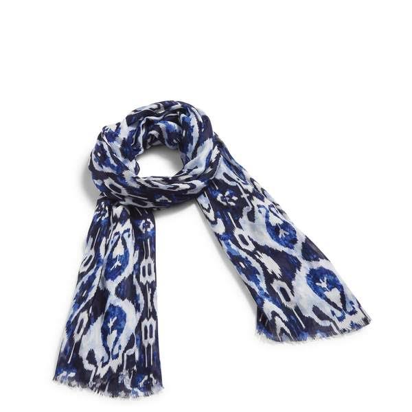 White Fringe Scarf A79749