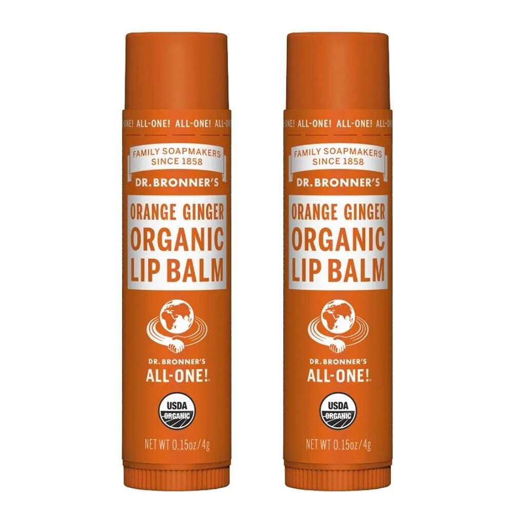 Organic Orange Ginger Balm Pack Of 2 0.15 Fl OZ C845
