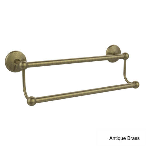 18 inch Double Towel Bar Satin Chrome L175