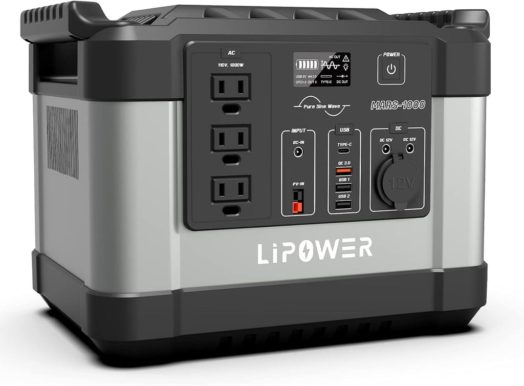1000W 1100Wh Portable Power Station T8726