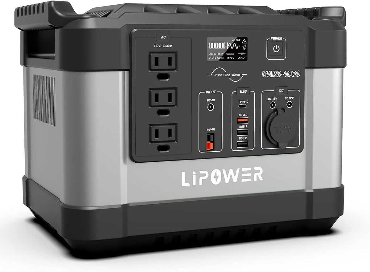 1000W 1100Wh Portable Power Station T8726
