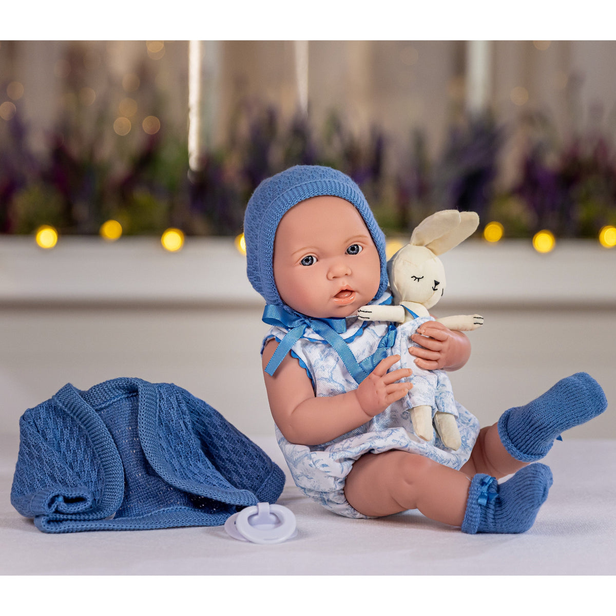 17 in. All-Vinyl Baby Doll Set with Accessories F14543
