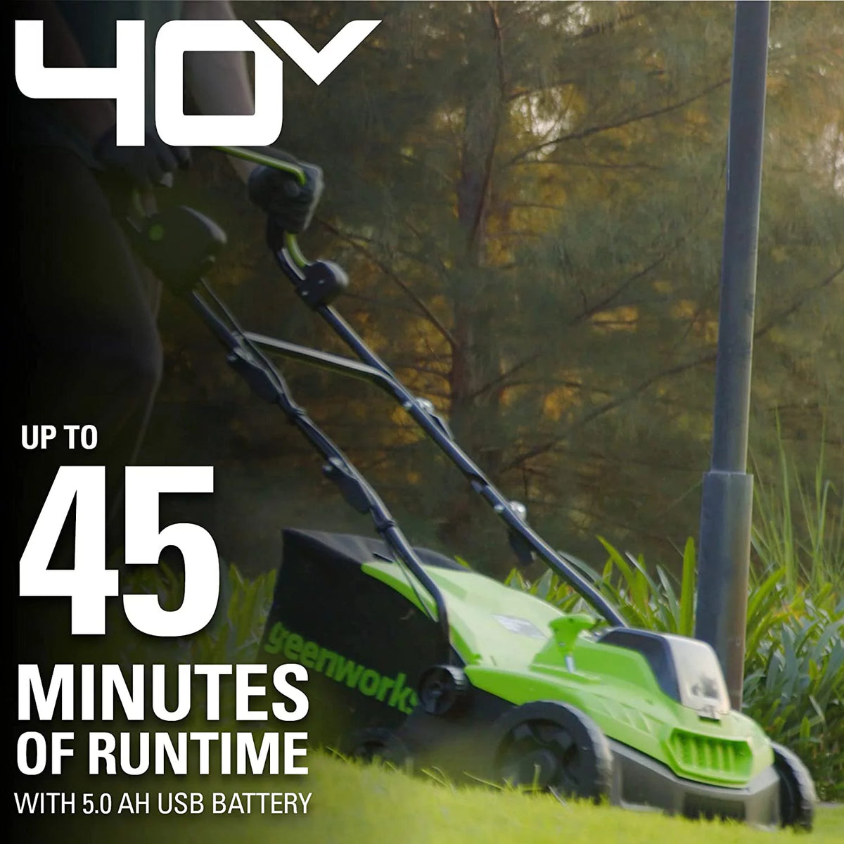 40V 2-In-1 Dethatcher Scarifier with 5Ah Battery and Charger Q25912