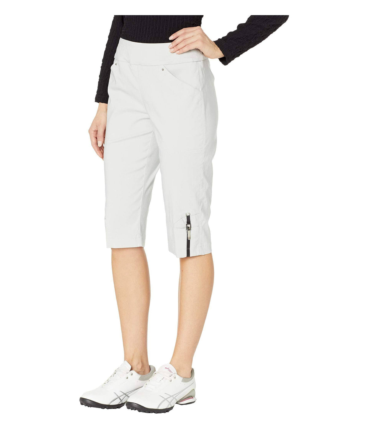 Skinnylicious Pull-On Knee Capris K11865