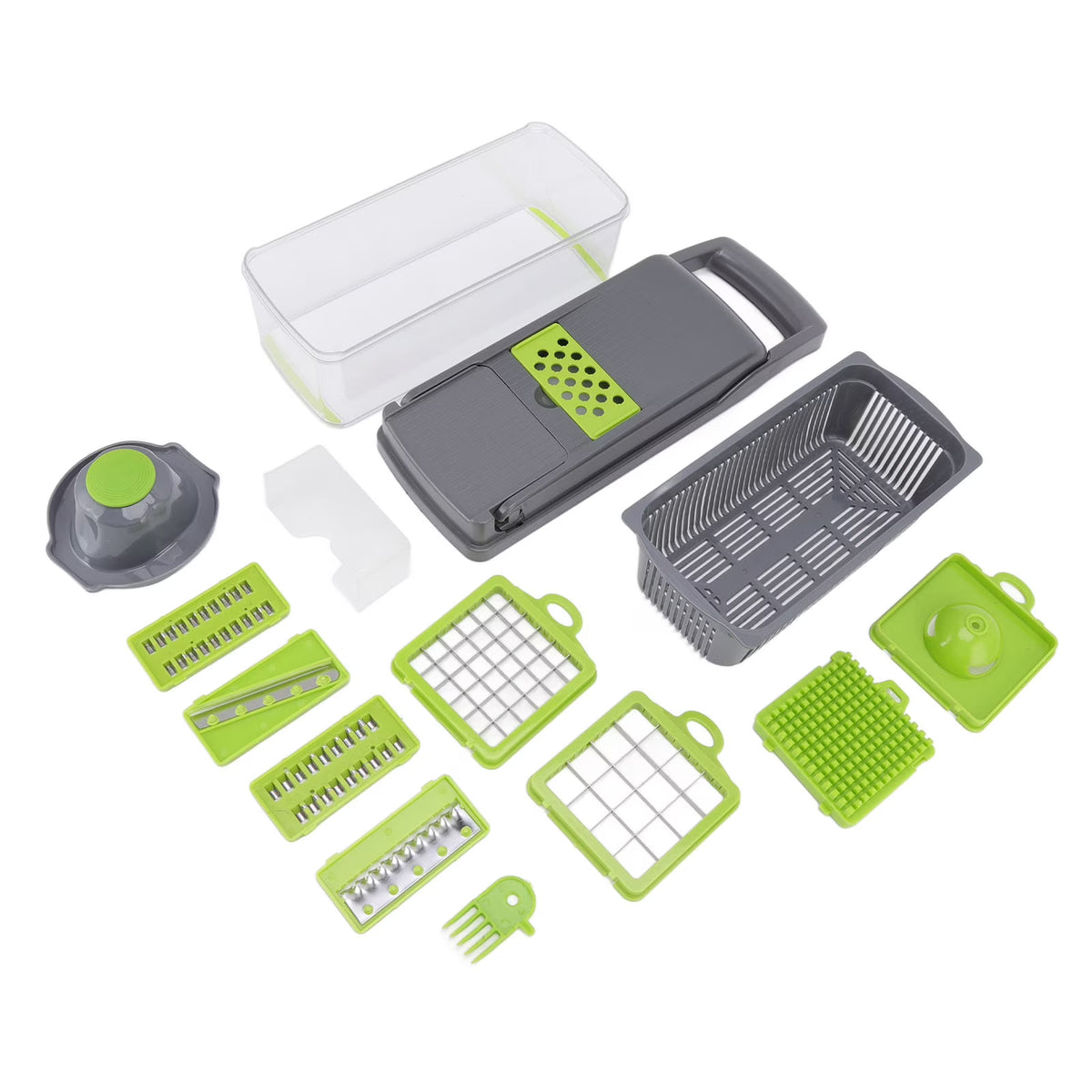 Veggie Chopper with 6 Blades Garlic Grinder Food Chopper S5183