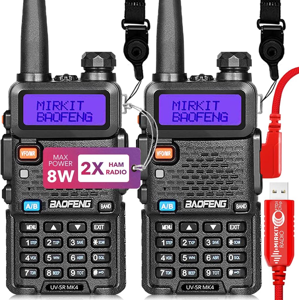 8 Watt Two Way Radio with 1800 mAh Battery I21315