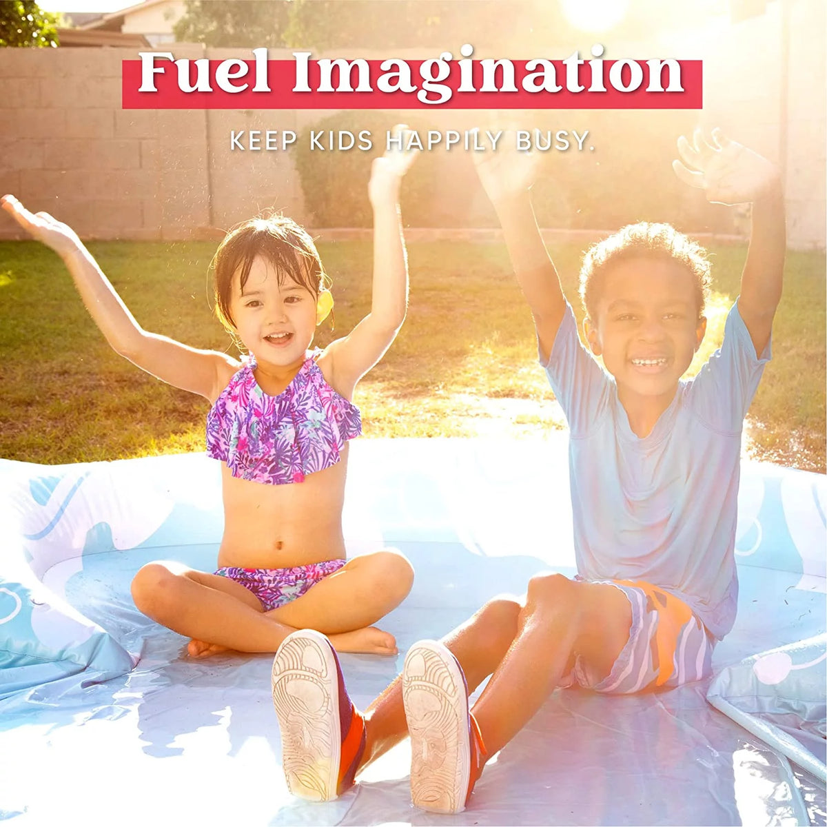 20ft 2 Person Bubble Water Slide with 2 Boogie Boards K603