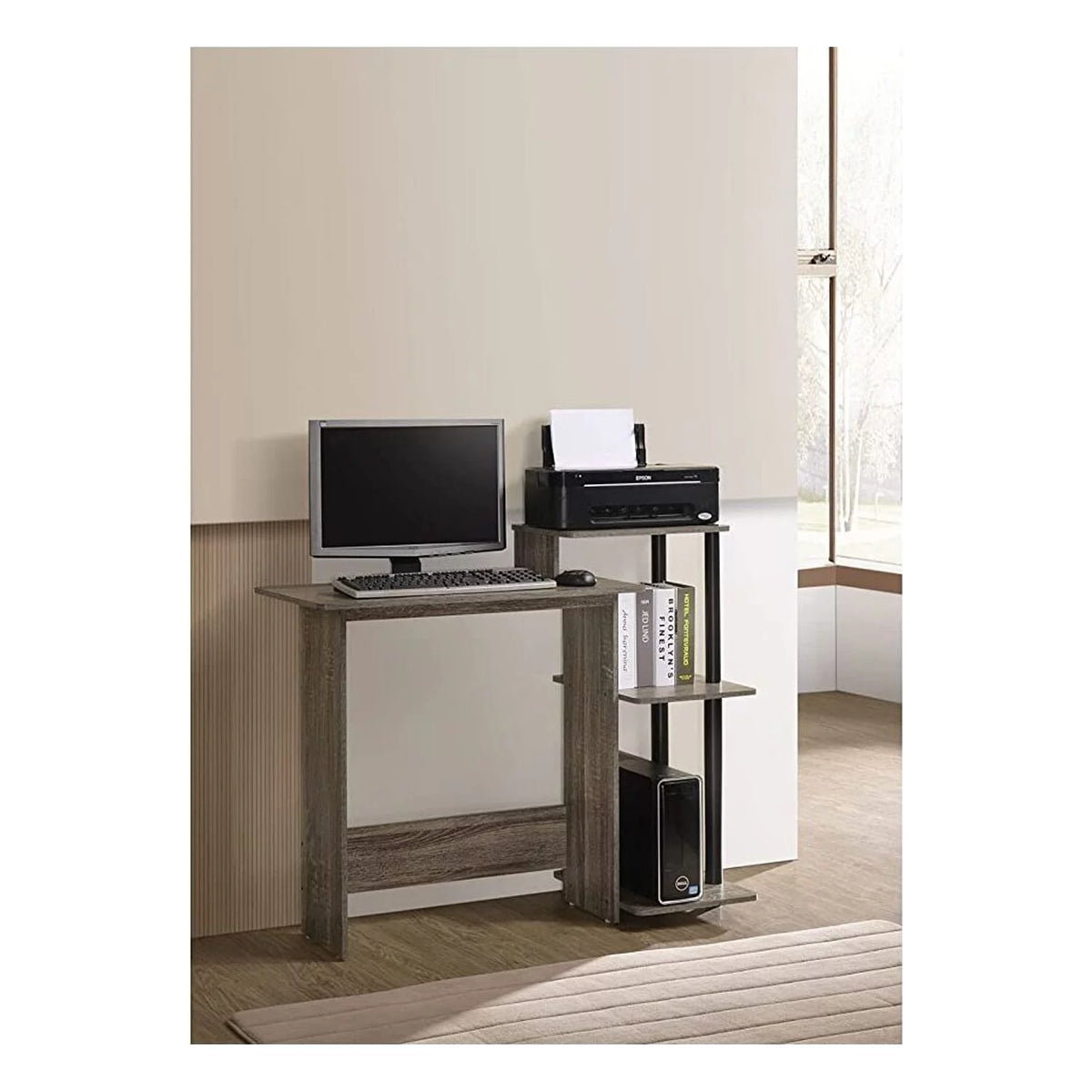Computer Desk in Desert Gray L270874